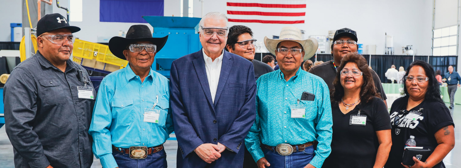Lithium Americas - Sisolak and tribe members
